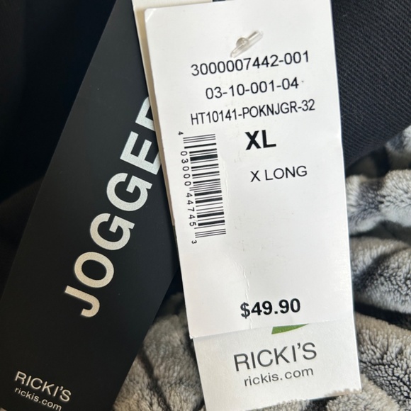 BNWT Ricki’s Canvas Joggers XL - Picture 2 of 2